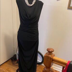 Elegant Black Evening Dress -new